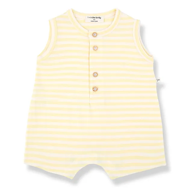 Mono de rayas Pedro | Amarillo palo