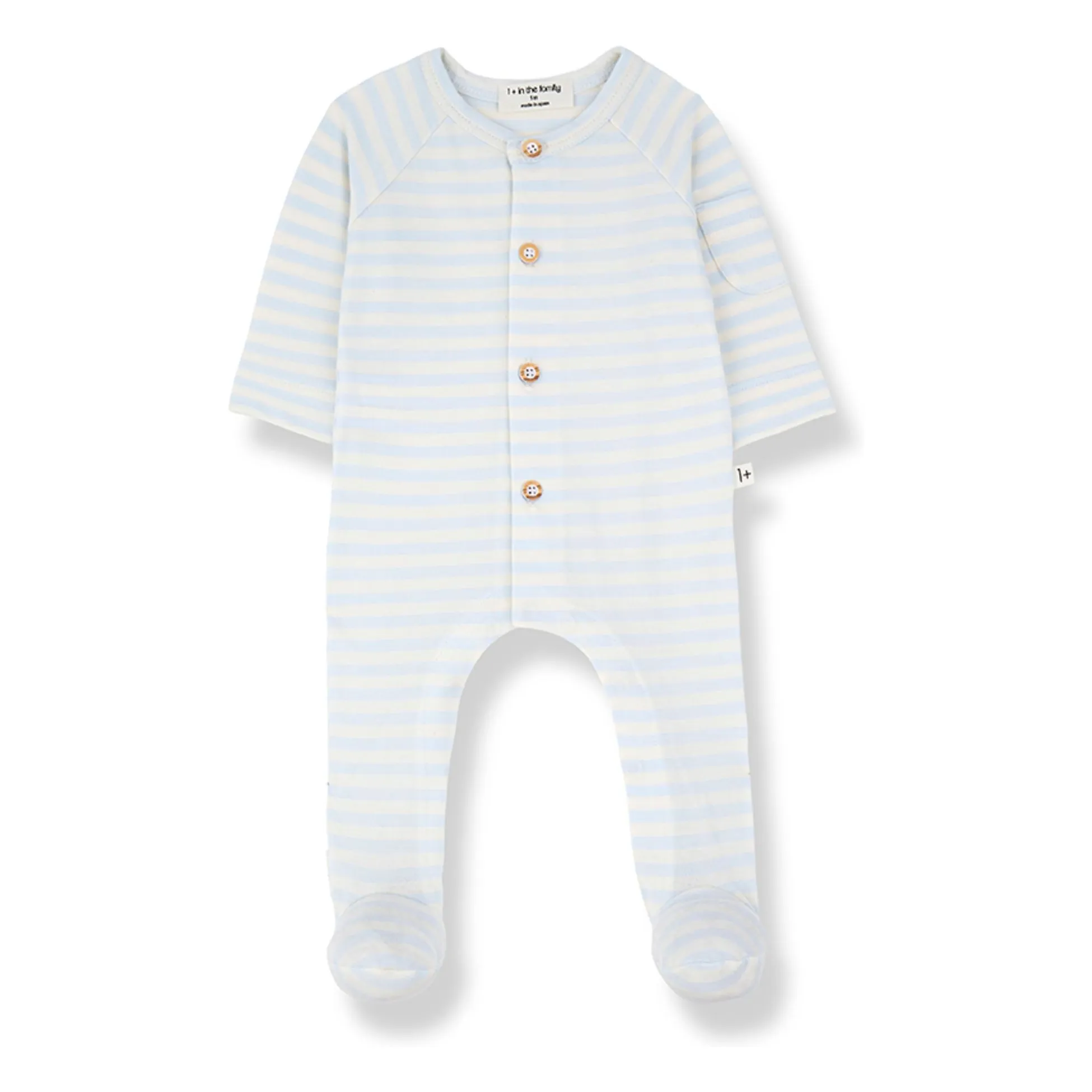 1+ In The Family Pale Blue Felip Striped Pyjamas