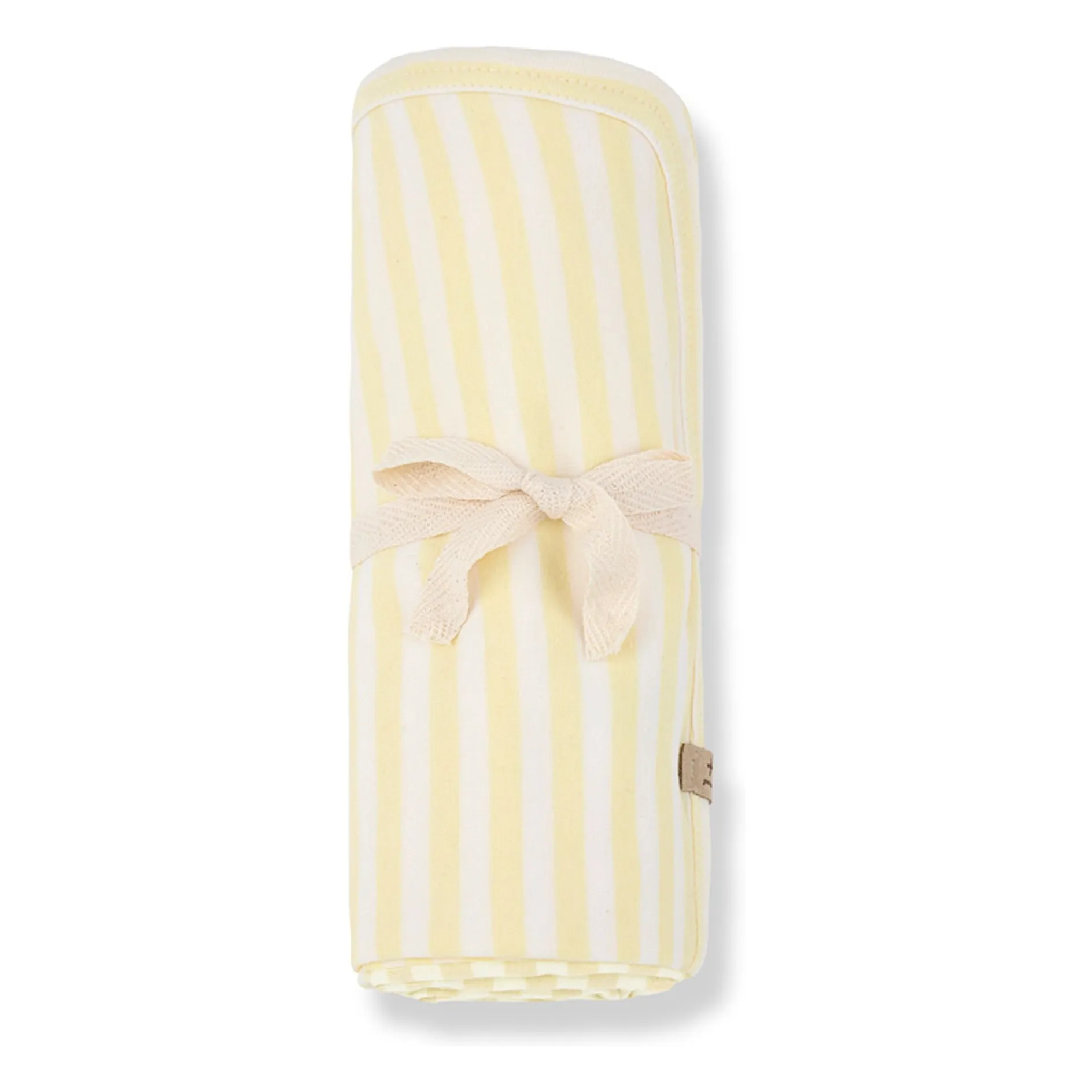 1+ In The Family Pale Yellow Striped Betta Blanket