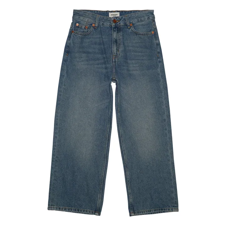 Jean Large Rodeo | Bleu jean- Image produit n°0