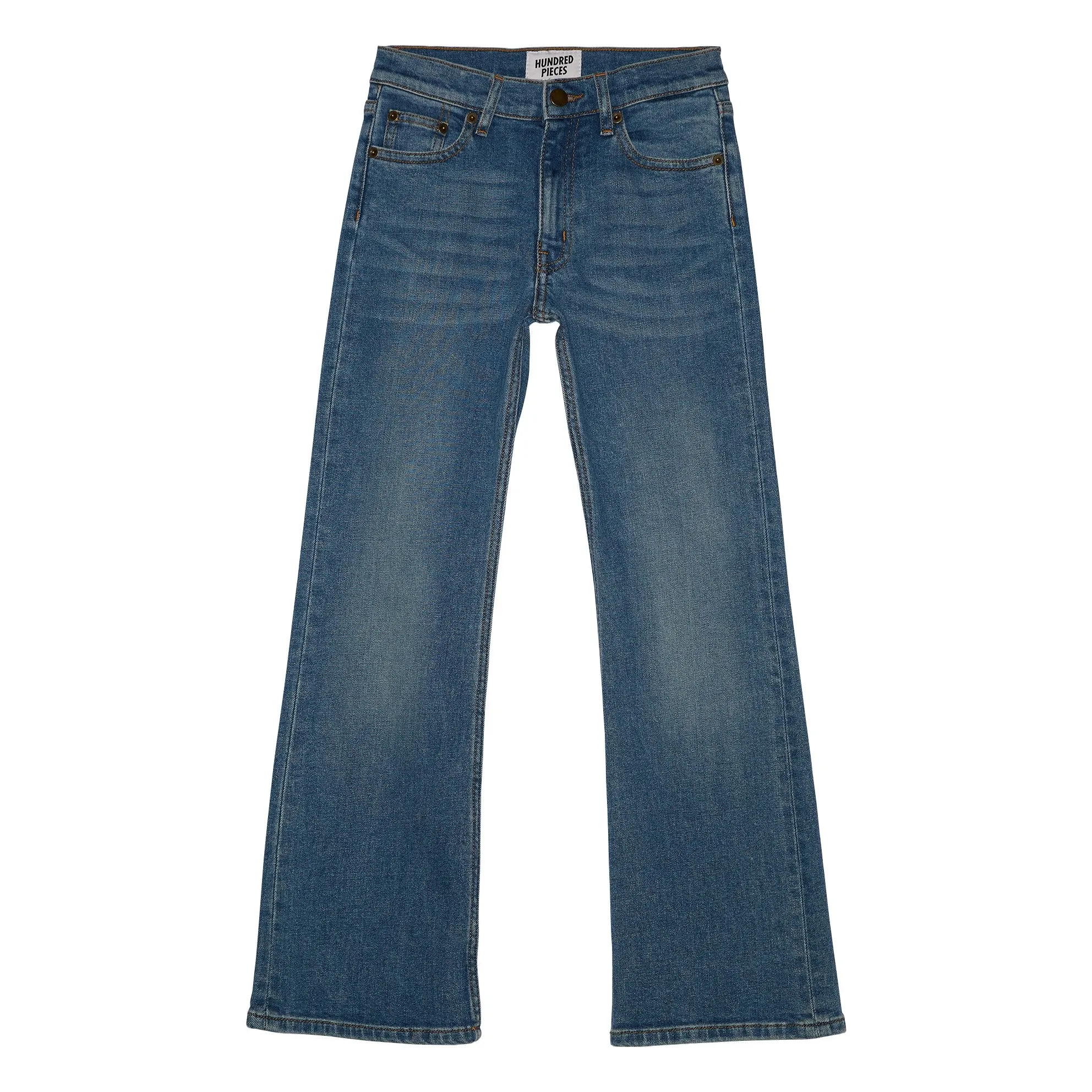 Hundred Pieces Denim Blue Flare Freedom Jeans