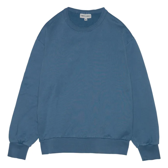 Sweat Arlo Coton Bio | Bleu