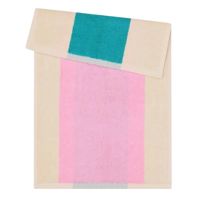 Serviettes d'invités, Muller van severen - Set de 3 | Turquoise