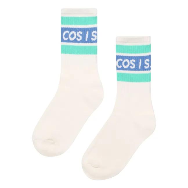 Logo socks | White