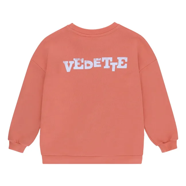 Vedette sweatshirt | Terracotta