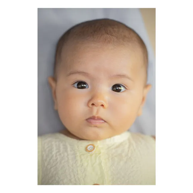 Pelele Etolia Seersucker | Amarillo palo