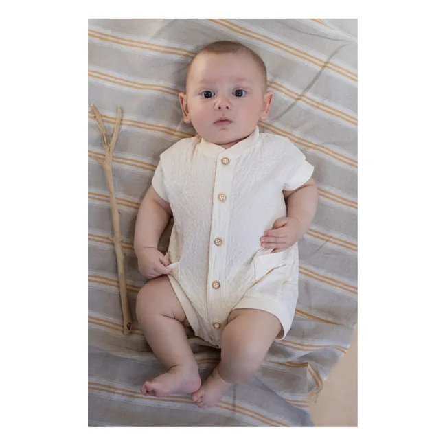 Traje Filipos Seersucker | Crudo