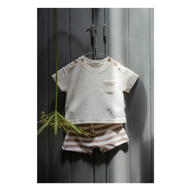 Delion Waffel T-Shirt | Seidenfarben