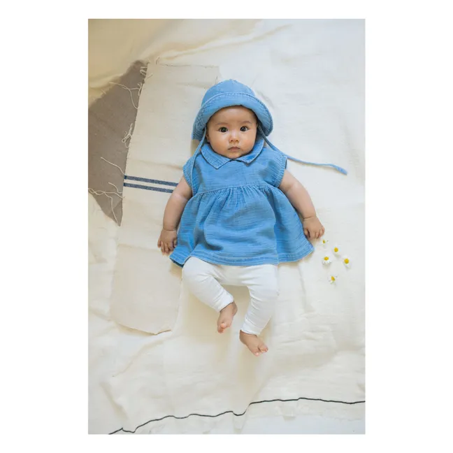 Arcadia Denim Dress | Light Blue