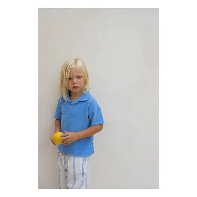 Polo de rizo Soller | Azul Cielo