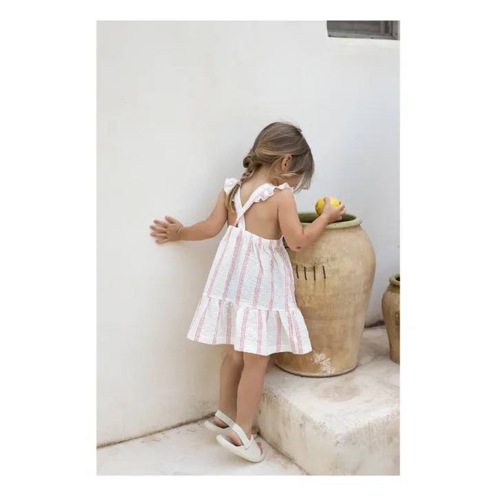 Vestido a rayas Joncols | Blush- Imagen del producto n°2