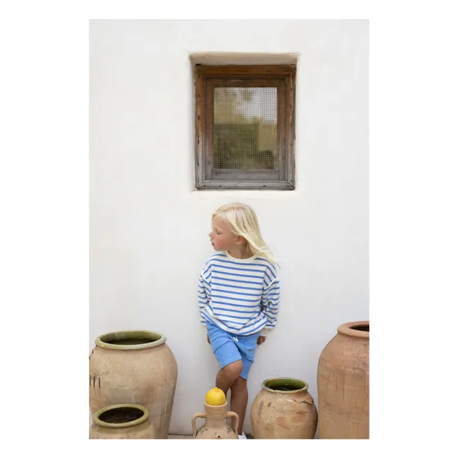 Buger terry shorts | Light blue