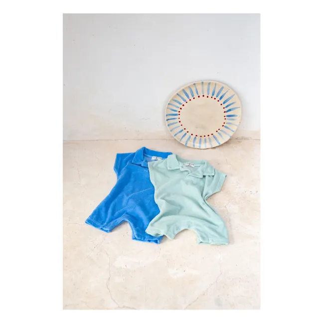 Mono de rizo Alaro | Azul Cielo