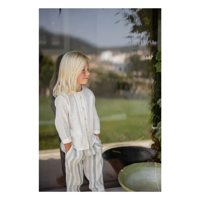 Kurta Pubol Mousseline | Blanc