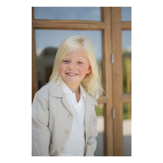 Hemd Perratallada Leinen | Beige