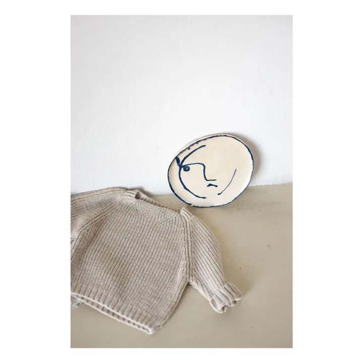 Jersey Mola de lino | Beige- Imagen del producto n°1