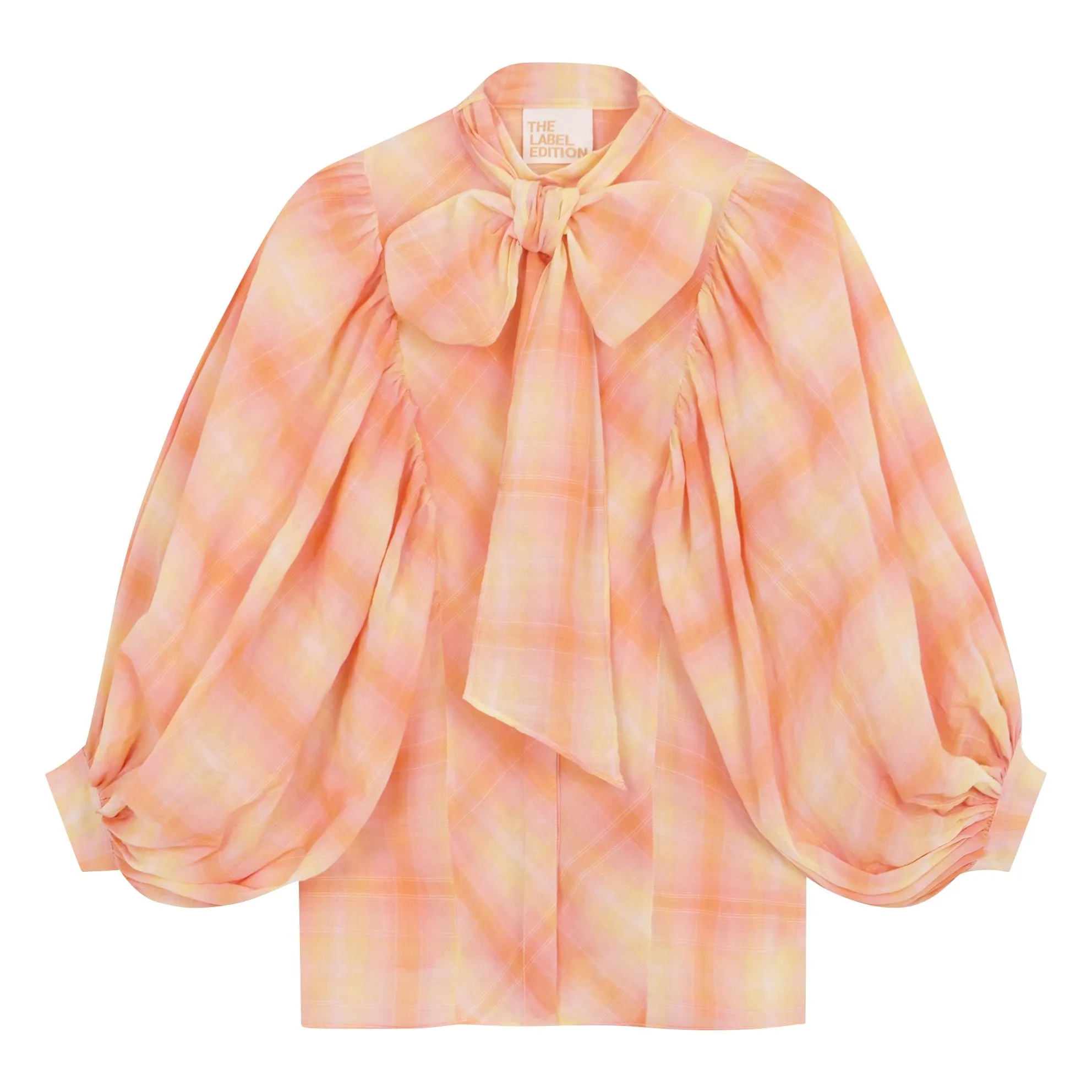The Label Edition Pale Yellow Maeva Blouse