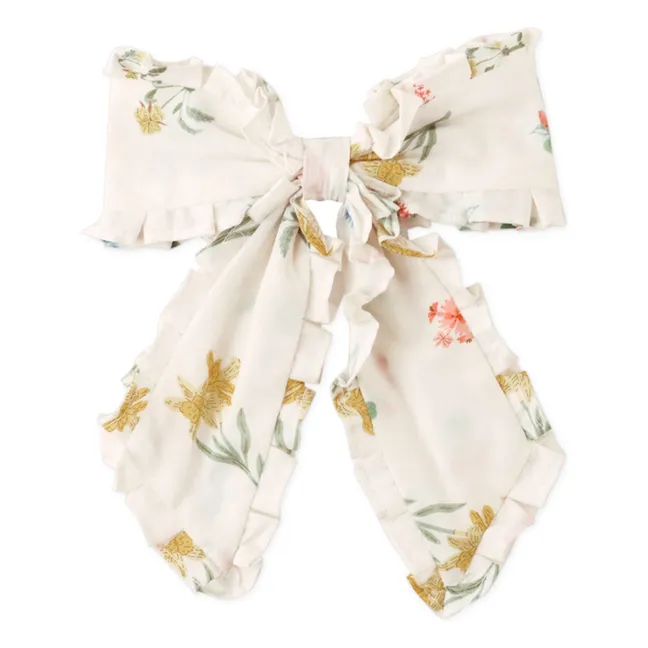 Lot de 2 Barrettes Haven Nœuds | Ecru