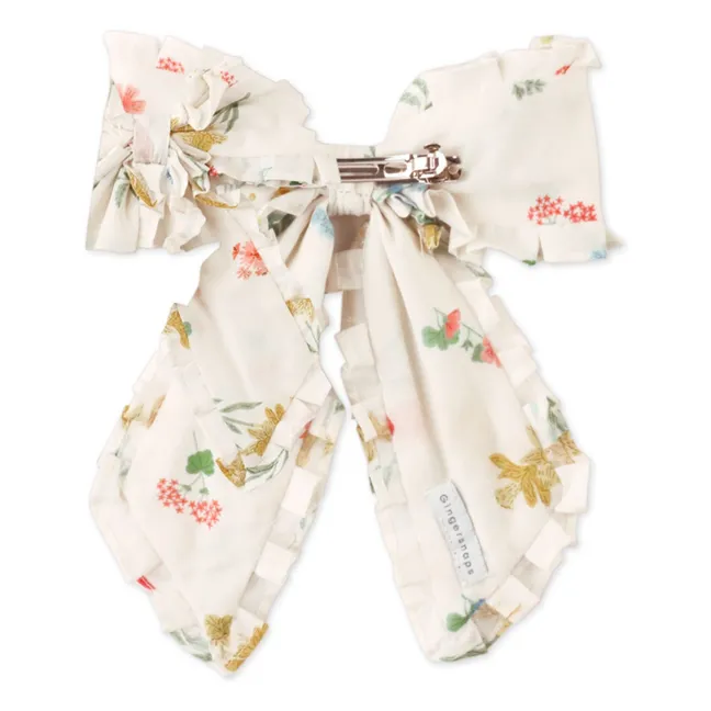 Lot de 2 Barrettes Haven Nœuds | Ecru