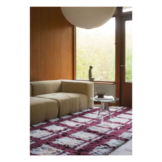 Tapis en laine Arbor, Evelina Kroon | Bordeaux