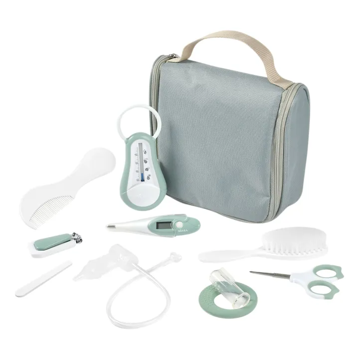 Trousse de toilette avec 10 accessoires | Sauge- Image produit n°0