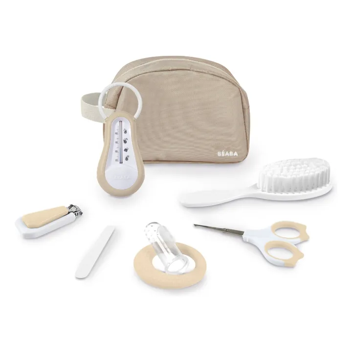 Trousse de toilette avec 7 accessoires | Argile- Image produit n°0
