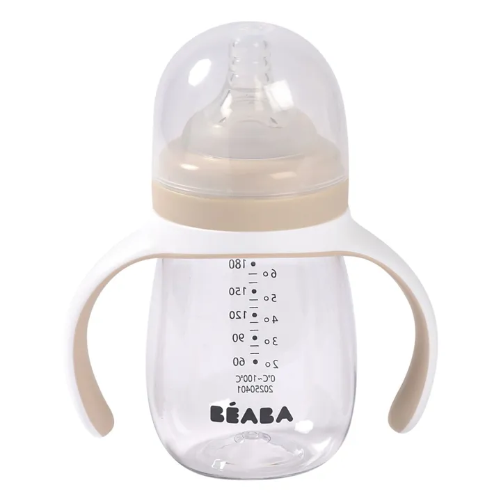 Biberon d'apprentissage 2 en 1 | Argile- Image produit n°2