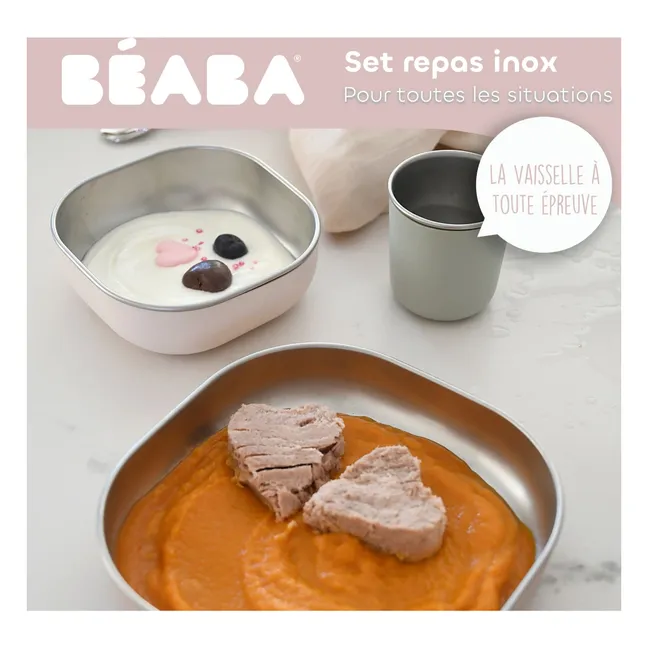 Fiambrera de acero inoxidable | Rosa Melocotón