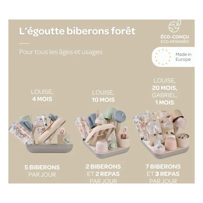 Escurridor de botellas | Arcilla