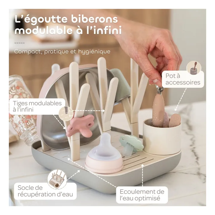 Egoutte biberons | Argile- Image produit n°4