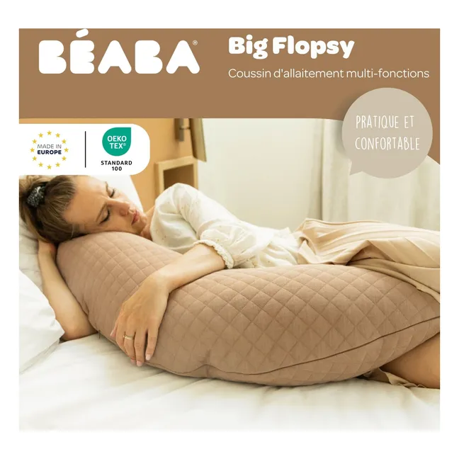 Cojín de lactancia Big Flopsy | Marrón glacé