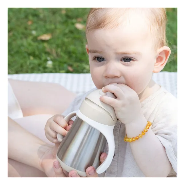 Tasse paille en inox | Argile