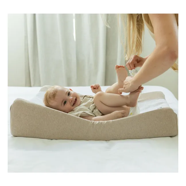 Housse de matelas à langer Sofalange | Argile