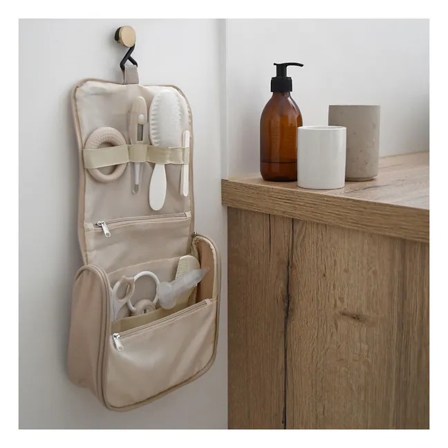 Trousse de toilette avec 10 accessoires | Argile