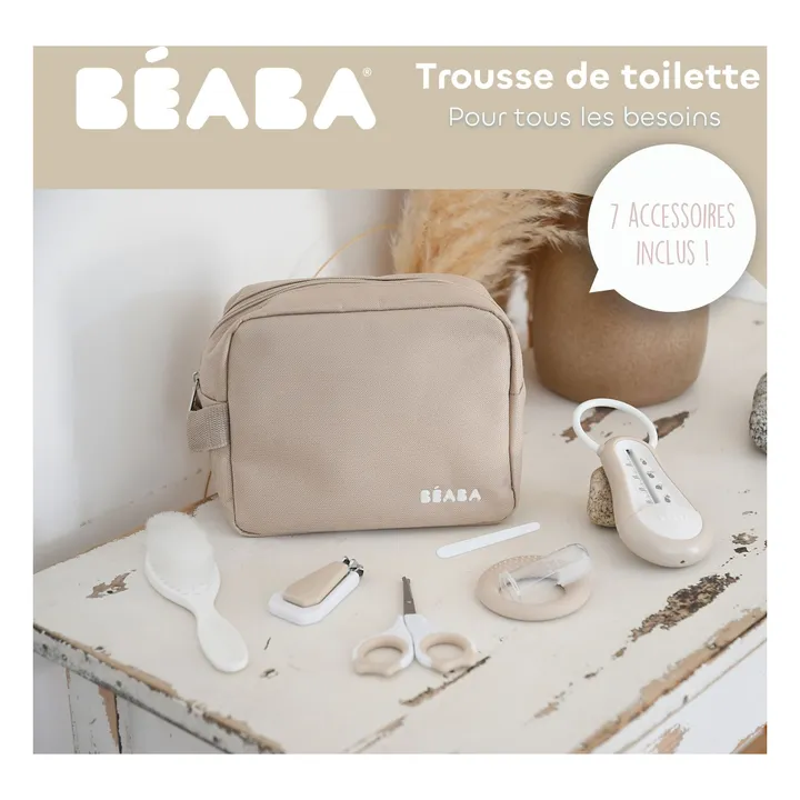 Trousse de toilette avec 7 accessoires | Argile- Image produit n°4
