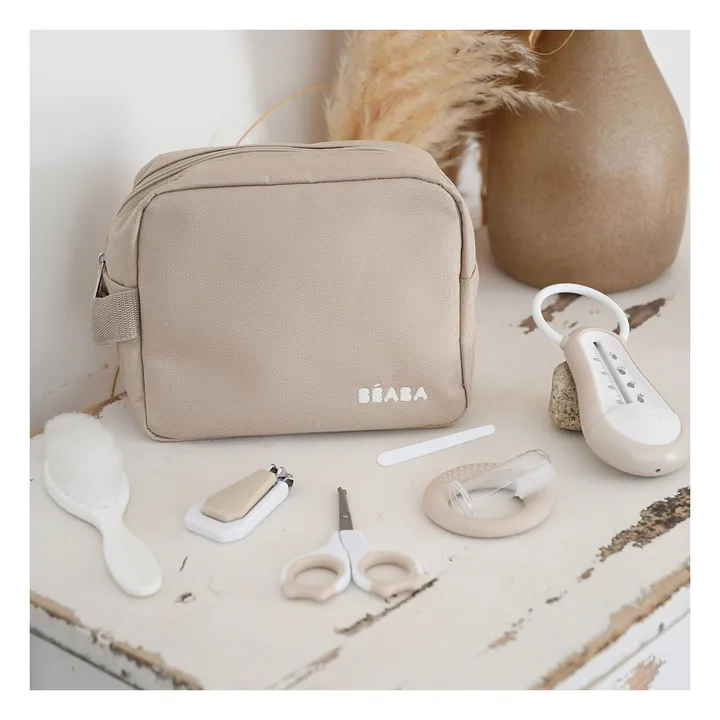 Trousse de toilette avec 7 accessoires | Argile- Image produit n°2