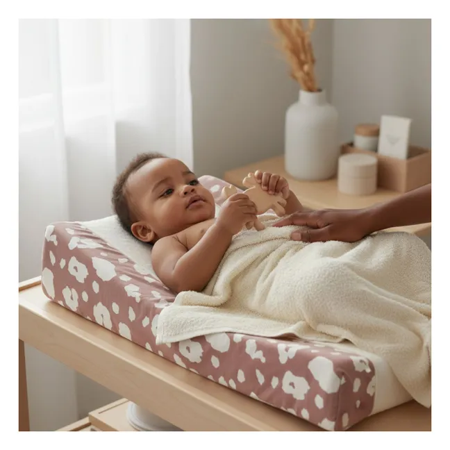 Sofalange changing mat cover | Dusty Pink