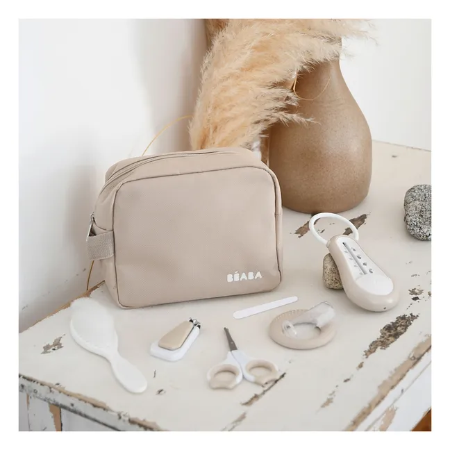 Trousse de toilette avec 7 accessoires | Argile