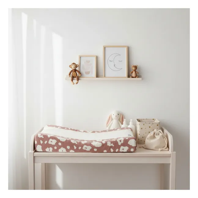 Housse de matelas à langer Sofalange | Vieux Rose