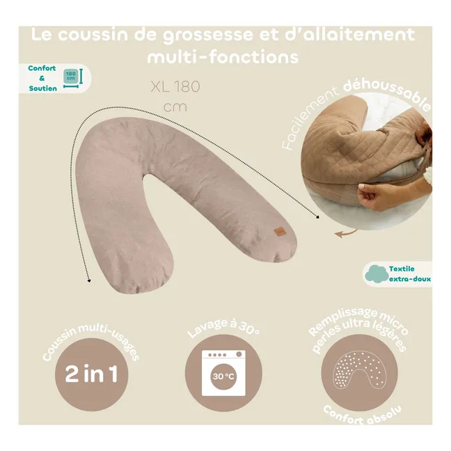 Coussin d'allaitement Big Flopsy | Argile