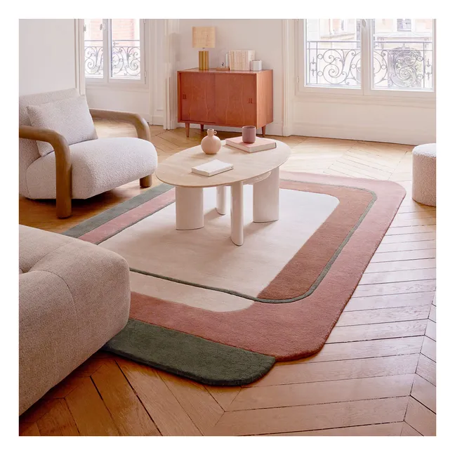 Echo-Teppich | Rosa