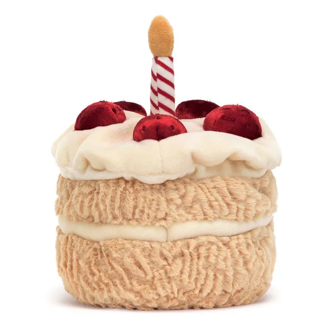 Peluche tarta de cumpleaños