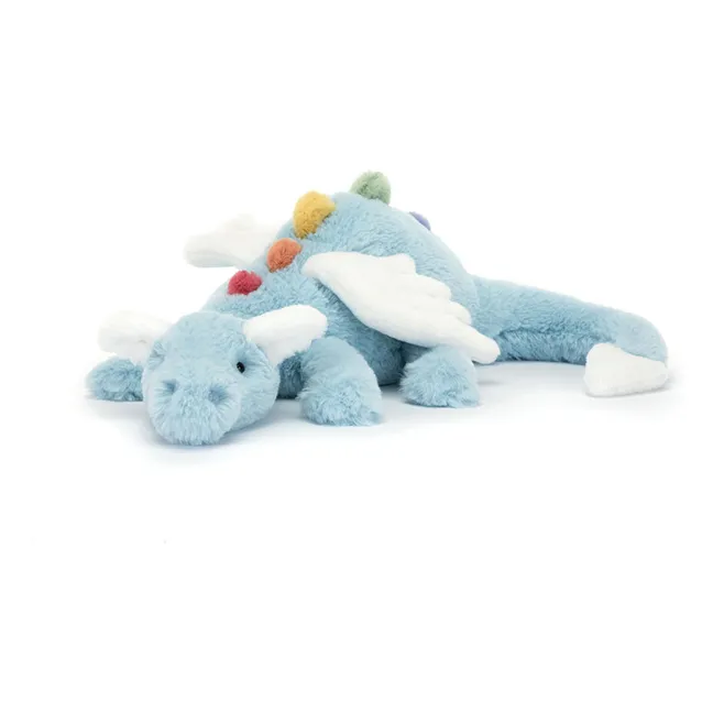 Peluche de dragón | Azul Cielo