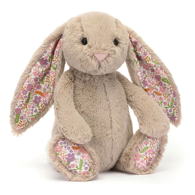 Peluche Lapin Blossom Petal | Beige