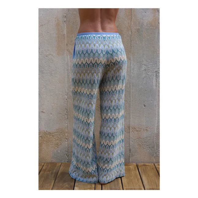 Pantaloni a maglia Maud | Blu