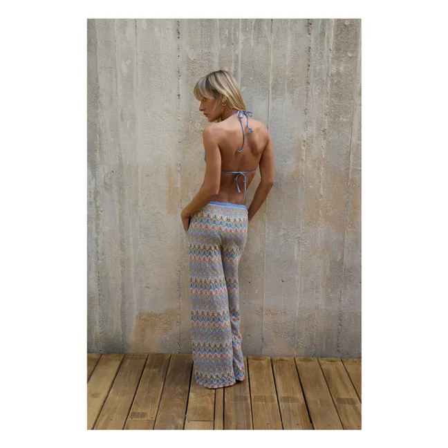 Maud Knit Pants | Coral