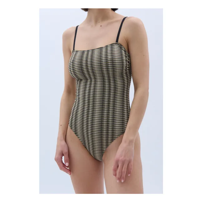 Maillot Une Pièce Nageur Céline | Gris