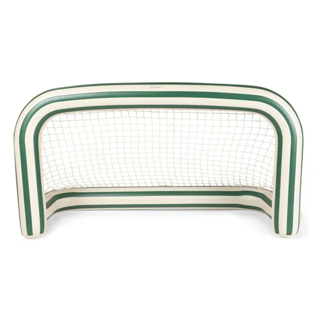 But de football gonflable | Vert