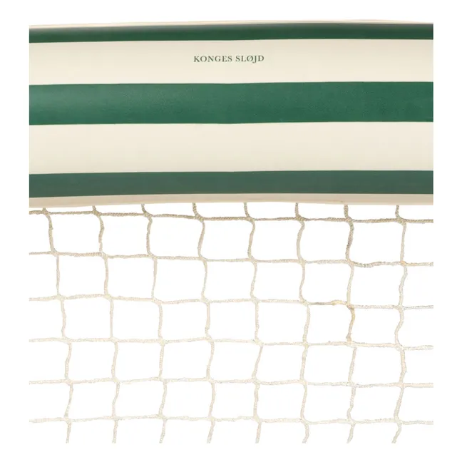 But de football gonflable | Vert
