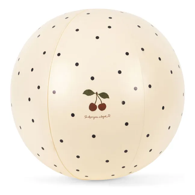 Ballon gonflable Navy Dots | Beige